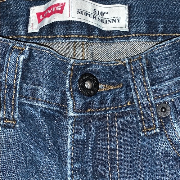Levi’s 510 Super Skinny Girls Jeans - Picture 3 of 6